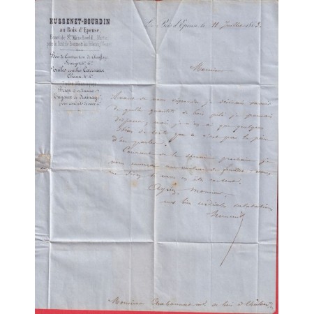 N°21 PAIRE GC 1052 CLERMONT EN ARGONNE MEUSE POUR CHALONS SUR MARNE