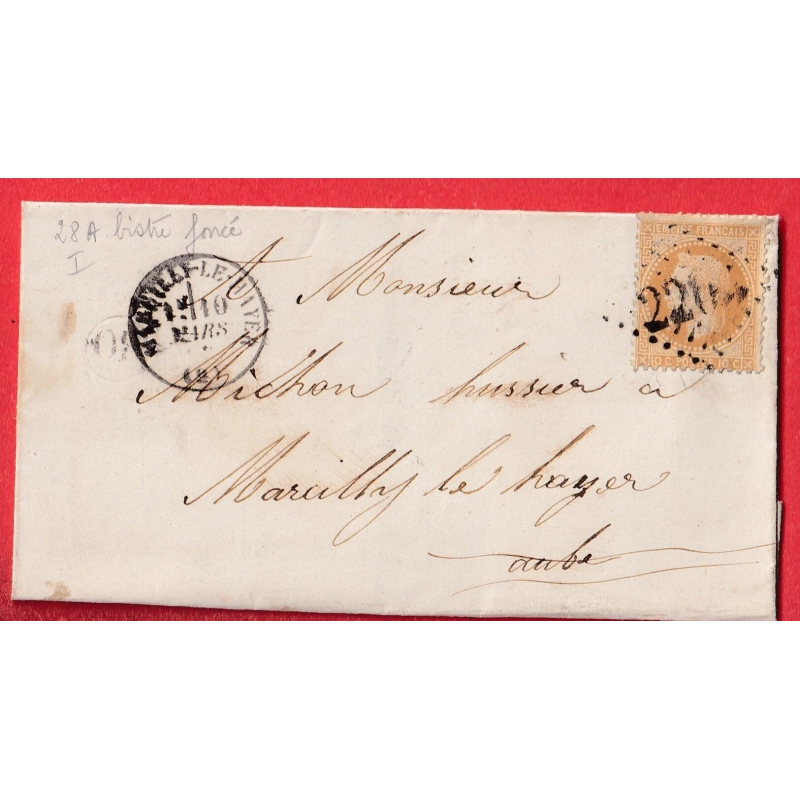 N°28 GC 2205 MARCILLY LE HAYER AUBE OR NON IDENTIFIE POUR MARCILLY LE HAYER