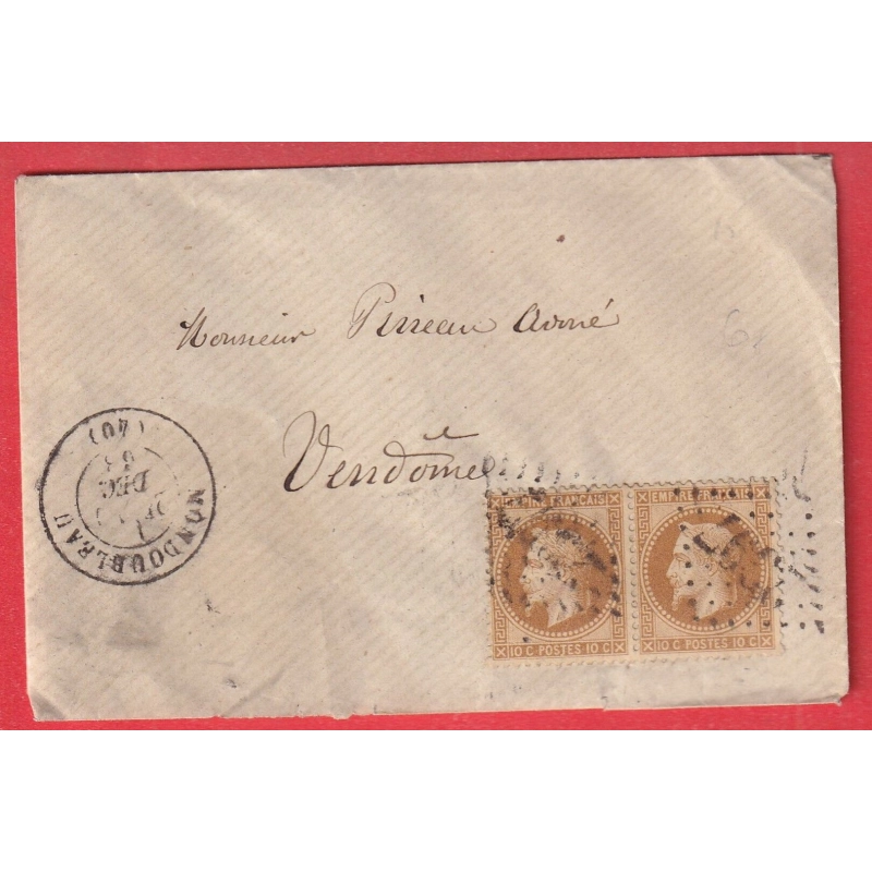 N°28 PAIRE GC 2397 MONDOUBLEAU LOIR ET CHER POUR VENDOME