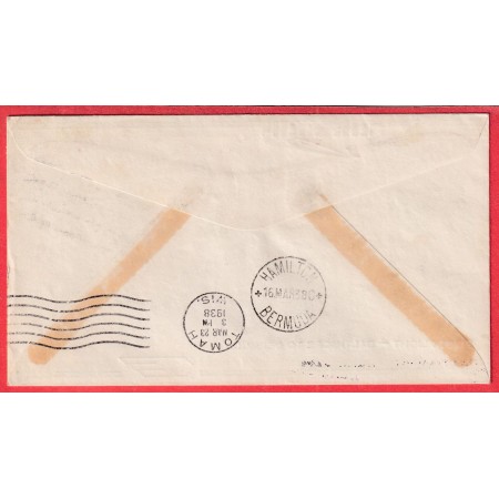 1ER VOL FIRST FLIGHT BALTIMORE  TO BERMUDA 1938