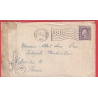 ETATS UNIS WILLIAMSTOWN MASSACHUSSETS 1918 WW2 CENSURE 8 CENSOR TAXE 20 CENTIMES