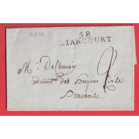 MARQUE 58 LIANCOURT OISE 44X9 INDICE 16 POUR BEAUVAIS