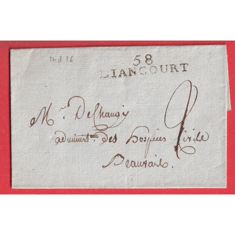 MARQUE 58 LIANCOURT OISE 44X9 INDICE 16 POUR BEAUVAIS