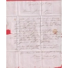 CAD TYPE 14 PERIGUEUX DORDOGNE TAXE LOCALE 1 CL EN ROUGE POUR ANTONNE 1846