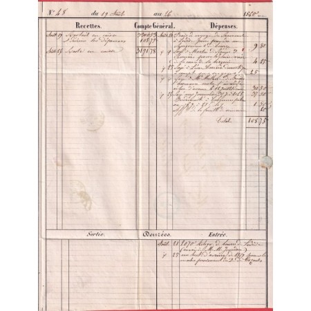 N°14 PC 2391 PAULHAN HERAULT CAD TYPE 22 BOITE RURALE A ADISSAN POUR PARIS INDICE 13