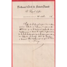 N°94 ST CLAUDE SUR BRIENNE JURA 1898 LETTRE RECOMMANDEE LOCALE POUR ST CLAUDE