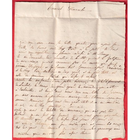 MARQUE 69 HERICOURT HAUTE SAONE 1822 40X101/2 BESANCON DOUBS INDICE 12