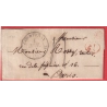 CAD TYPE 12 COURTENAY LOIRET BOITE RURALE C EN ROUGE TAXE RURALE POUR PARIS