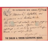 ENTIER ONE PENNY FOREIGN POST CARD LEVEE EXCEPTIONNELLE LONDON KILLER 75 STUTTGART ALLEMAGNE 1878