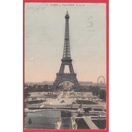 N°111 129 PARIS LEVEE EXCEPTIONNELLE PARIS DEPART HEXAGONAL 1904 POUR GRILLON VAUCLUSE