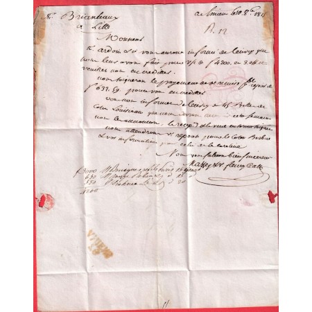 MARQUE 76 AMIENS SOMME 1815 27X11 INDICE 13 LILLE NORD