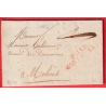 MARQUE P115P MONTAUBAN EN ROUGE TARN ET GARONNE 1820 49X11 POUR MOLIERES INDICE 12