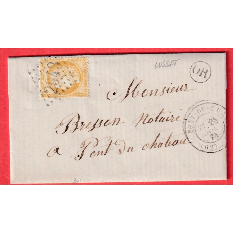 N°55 GC 2943 PONT DU CHATEAU PUY DE DOME OR LUSSAT POUR PONT DU CHATEAUX