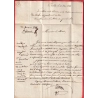 MARQUE P78P TOULON EN ROUGE VAR 1821 AU DOS 29 NISMES NIMES GARD POUR AIX EN PROVENCE BOUCHES DU RHONE