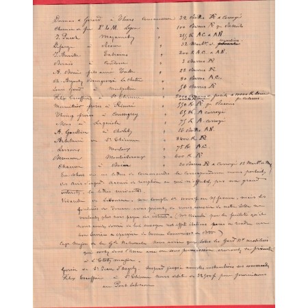 N°46B CONVOYEUR STATION FIRMINY GC 2565 MOULINS ALLIER POUR BORDEAUX