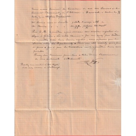 N°46B CONVOYEUR STATION FIRMINY GC 2565 MOULINS ALLIER POUR BORDEAUX