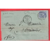 N°78 CAD TYPE 18 MARSEILLE GARE BOUCHES DU RHONE POUR SOMMIERES GARD INDICE 12