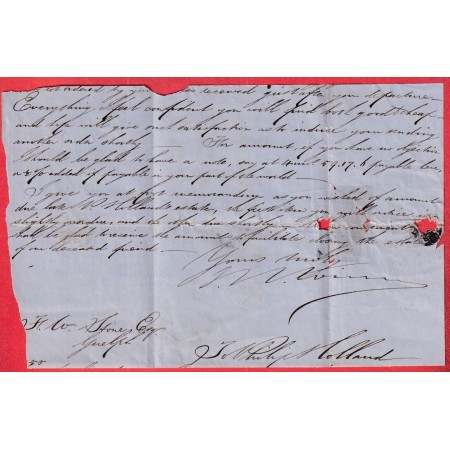 MONTREAL CANADA 1855 POUR GUEPLH 1855 QUEBEC