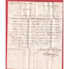 MARQUE MANUSCRIT NICE ALPES MARITIMES 1767 POUR MARSEILLE