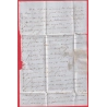 LETTRE DE PARIS POUR ROME CORPS EXPEDITIONNAIRE 1ER DIVISION 1855