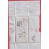 LETTRE DE PARIS POUR ROME CORPS EXPEDITIONNAIRE 1ER DIVISION 1855