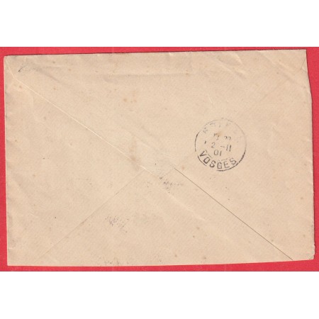 N°113 TYPE MOUCHON LEVEE EXCEPTIONNELLE LE HAVRE GARE SARTHE GOLBEY VOSGES 12E LEVEE ARRIVEE LE LENDEMAIN