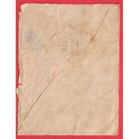 10C MOUCHON CHINE CAD CORR ARMEE SHANGHAI CHINE CHINA 1906 CACHET MARITIME LIGNE N N°7 PONT CROIX FINISTERE