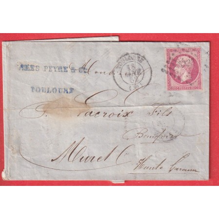 N°17B ROSE PALE PC 3383 TOULOUSE HAUTE GARONNE POUR MURET