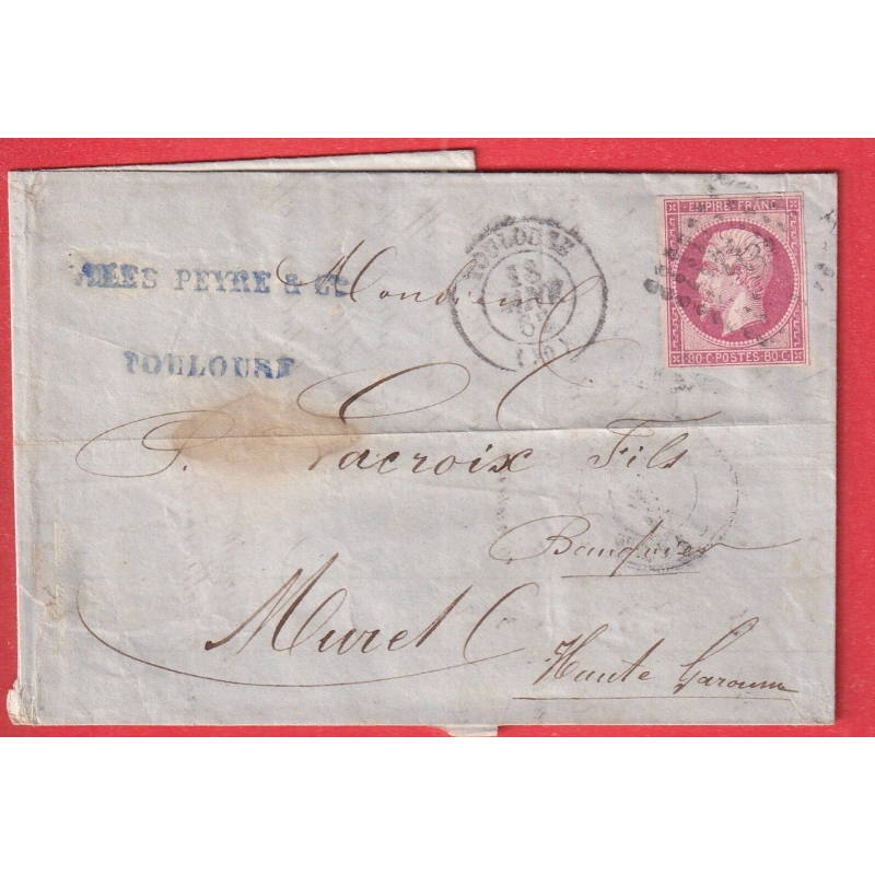 N°17B ROSE PALE PC 3383 TOULOUSE HAUTE GARONNE POUR MURET