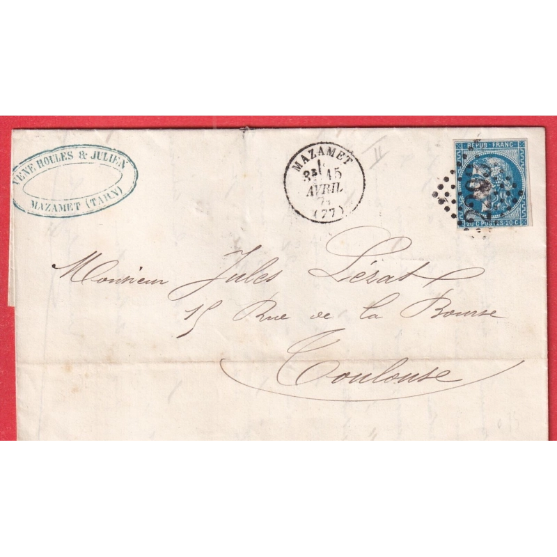 N°46B GC 2293 MAZAMET TARN POUR TOULOUSE