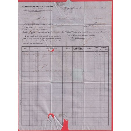 N°46B GC 105 ANGOULEME CHARENTE POUR LIBOURNE GIRONDE