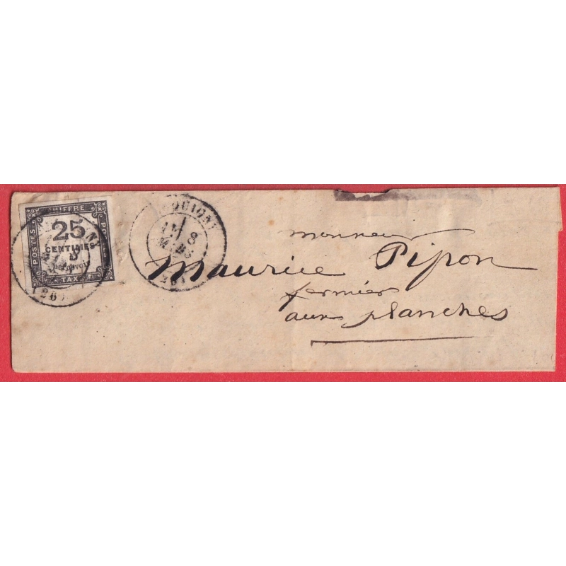 TIMBRE TAXE N°5 CAD TYPE 17 ACQUIGNY EURE POUR LES PLANCHES RARE