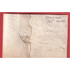 LETTRE DE VALENCIENNES NORD 1655 POUR ANVERS BELGIQUE TAXE ESPAGNOLE 4 AU CRAYON ROUGE