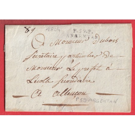 MARQUE P59P ARGENTAN ORNE 1804 POUR ALLENCON 31X11 INDICE 11