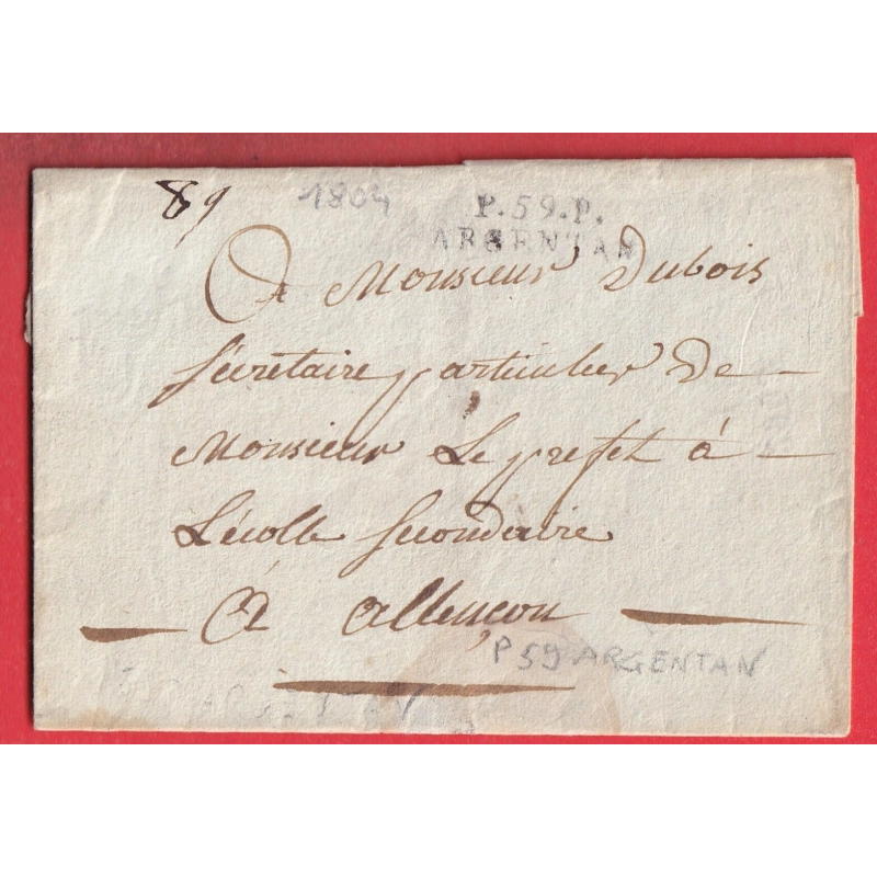 MARQUE P59P ARGENTAN ORNE 1804 POUR ALLENCON 31X11 INDICE 11