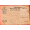 BULLETIN EXPEDITION SUSAK CROATIE CROATIA HONGRIE MAGYAR KIR POSTA 1927 POUR BOURGES CHER FRANCE LETTRE