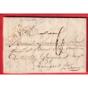 DEBOURSE MANUSCRIT DEB DE LANGRES HAUTE MARNE INDICE 17 DEPART 25 CREST DROME 1825