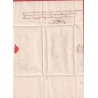 CAD TYPE 13 CLERMONT L'HERAULT BOITE RURALE + DECIME RURAL PAULHAN POUR MONTPELLIER HERAULT 1837