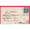 N°14 GRILLE CORPS EXPEDITIONNAIRE ITALIE 2E DIVISION LE GENERAL DE GOYON CACHET AU DOS POUR MARSEILLE