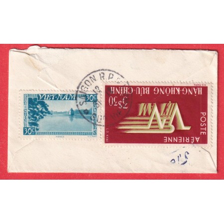 VIETNAM VIET NAM LETTRE DE SAIGON  POUR NEW YORK USA ETATS UNIS