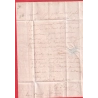 CAD TYPE 14 EN ROUGE MONTPELLIER HERAULT + PP ROUGE TAXE LOCALE 1 AU DOS 1846 POUR MONTPELLIER