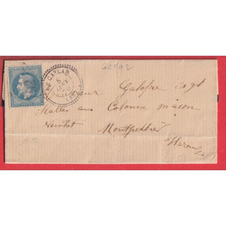 N°29 GC 792 CAD TYPE 22 LE CAYLAR HERAULT POUR MONTPELLIER