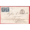 N°14 X2 BLEU LAITEUX PC 1818 LYON RHONE POUR GIVORS