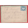 N°60 GC 1719 GRESY SAVOIE LETTRE AVEC LISERET VERT POUR FRONTENEX