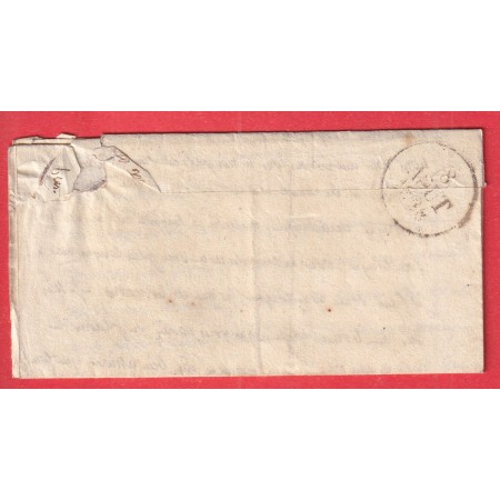 DOUBLE CURSIVE 20 POUILLY EN AUXOIS ARNAY LE DUC 1828 POUR BEAUNE COTE D'OR INDICE 19