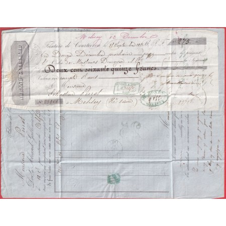 CURSIVE 20 COURTIVON COTE D'OR T15 IS SUR TILLE MELISEY HAUTE SAONE 1852 INDICE 11