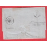 N°14 BLEU LAITEUX BANDE DE 4 CAD ALGER MARSEILLE MARITIME INDICE 21 AVEC PC NANTUA AIN 1854