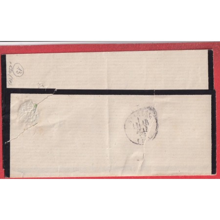 N°43B BDF GC 1001 CHERAC CHARENTE INFERIEURE MARITIME POUR SAINTES INDICE 15 AVEC CAD TYPE 24