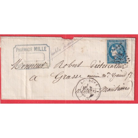 N°45C TB BLEU FONCE GC 574 BOURGES CHER GRASSE ALPES MARITIMES