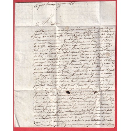 MARQUE 59 LE MELE ORNE 1818 POUR LAVAL MAYENNE INDICE 10